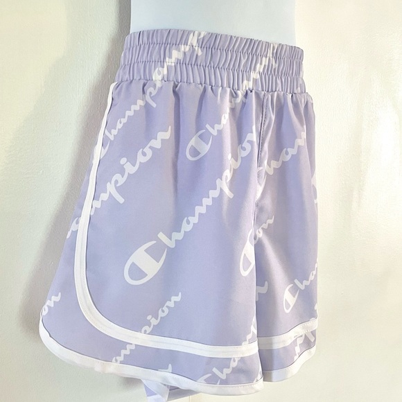 NWT Youth Girls' CHAMPION Logo Active Shorts - Picture 4 of 9